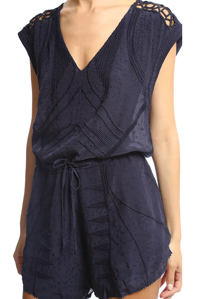 Navy IRO Austin Romper