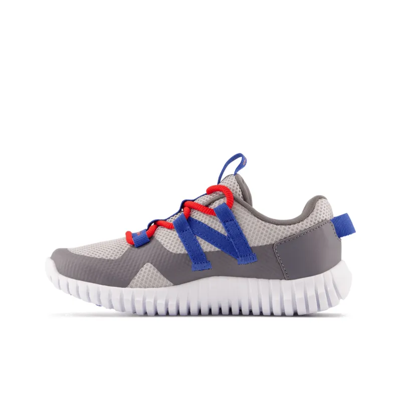 New Balance Youth Playgruv V2 Bungee Running Shoe - PTPGRVAA (Wide)