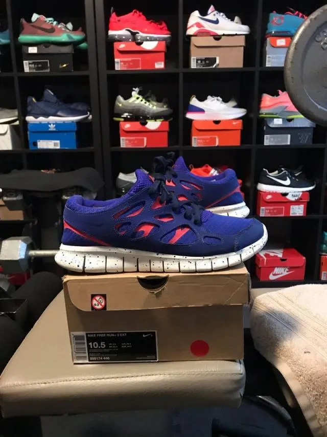 Nike Free Run+ 2 EXT Ultramarine size 10.5