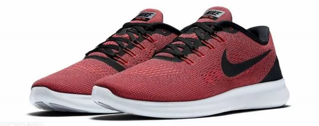 Nike Men's Free RN Running Hyper Orange/Fog 831508-803 S...