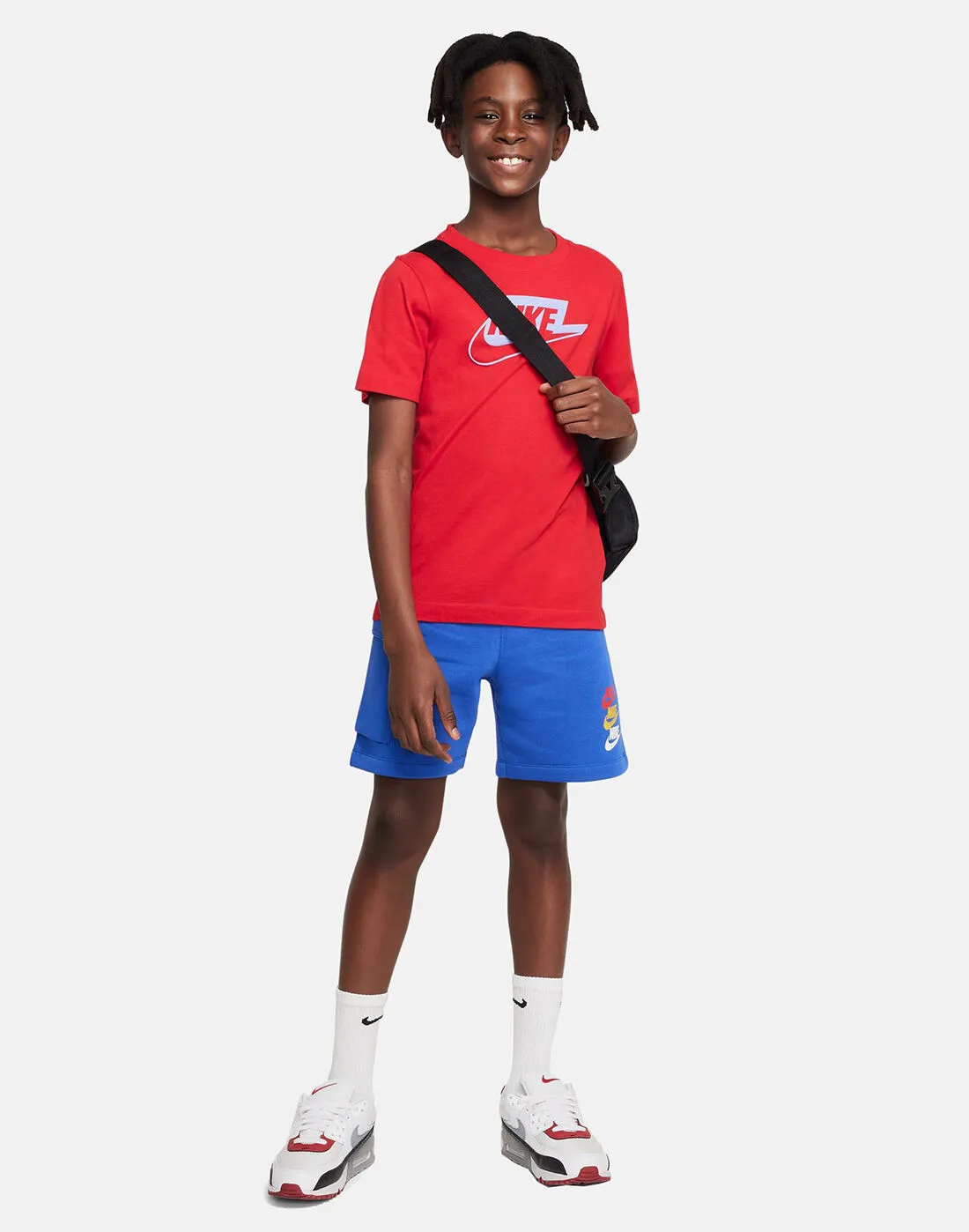 Nike Older Kids Fleece Cargo Shorts