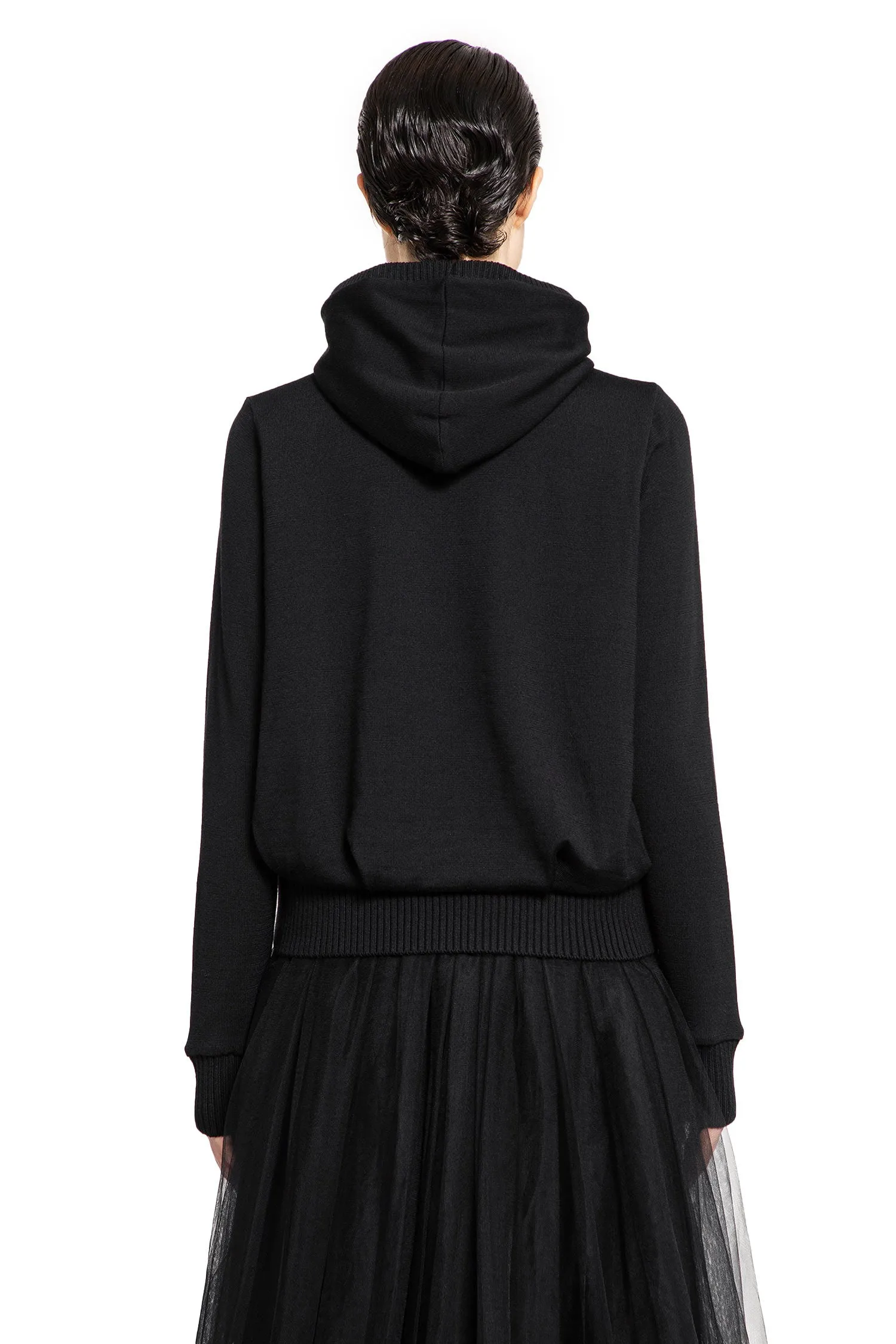 noir kei ninomiya boxy wool hoodie