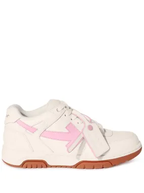 OFF-WHITE - Out of Office Sneakers in White/Pink