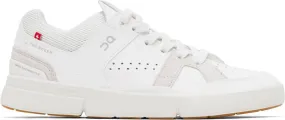 On White 'THE ROGER Clubhouse' Sneakers