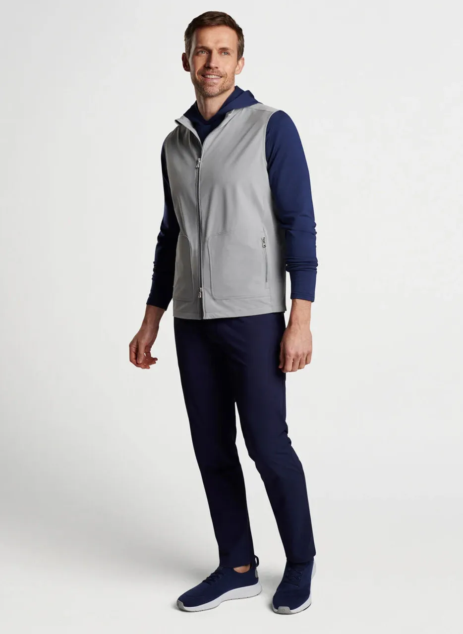 Peter Millar Crown Crafted Contour Vest: Gale Grey