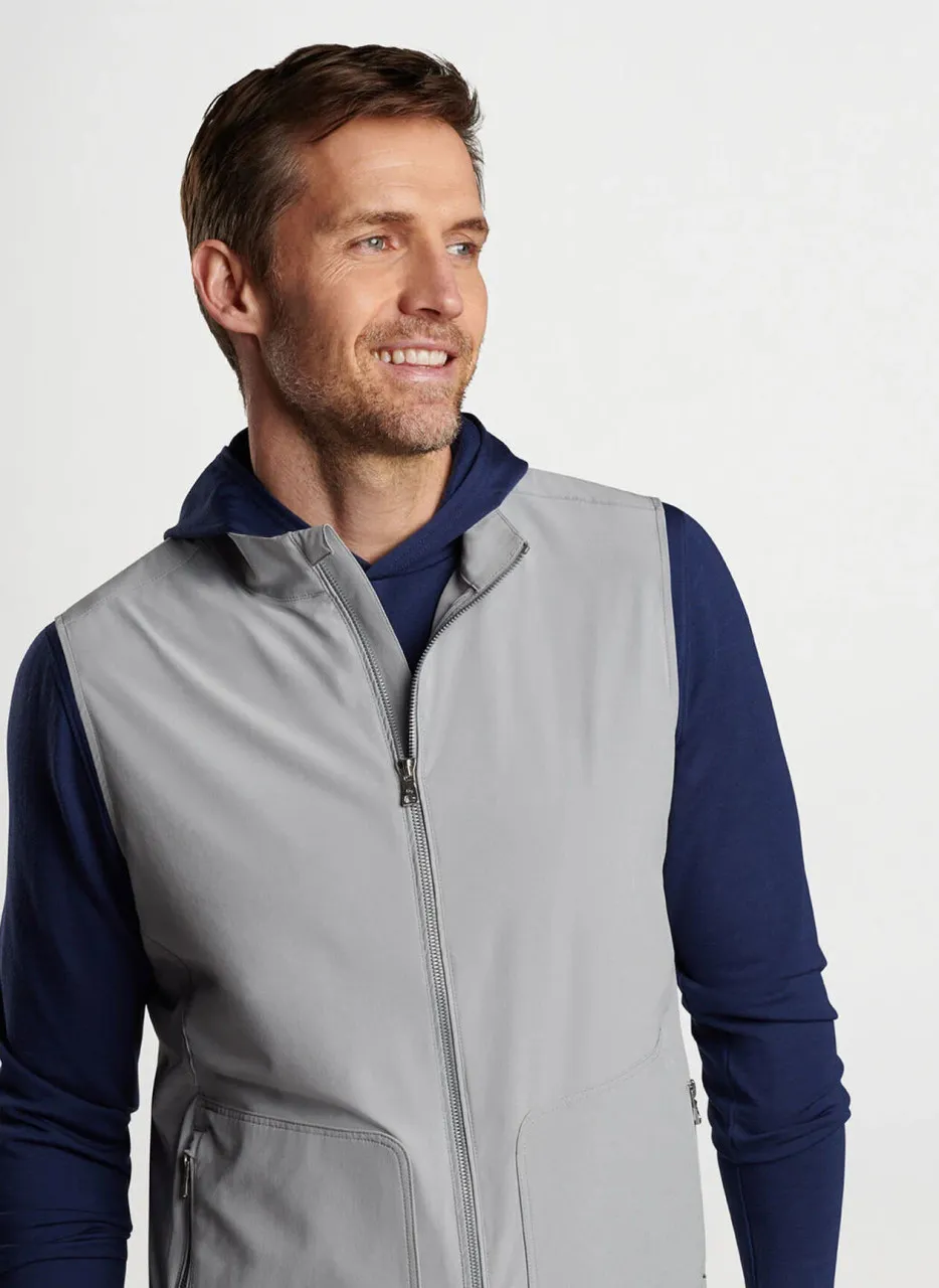 Peter Millar Crown Crafted Contour Vest: Gale Grey