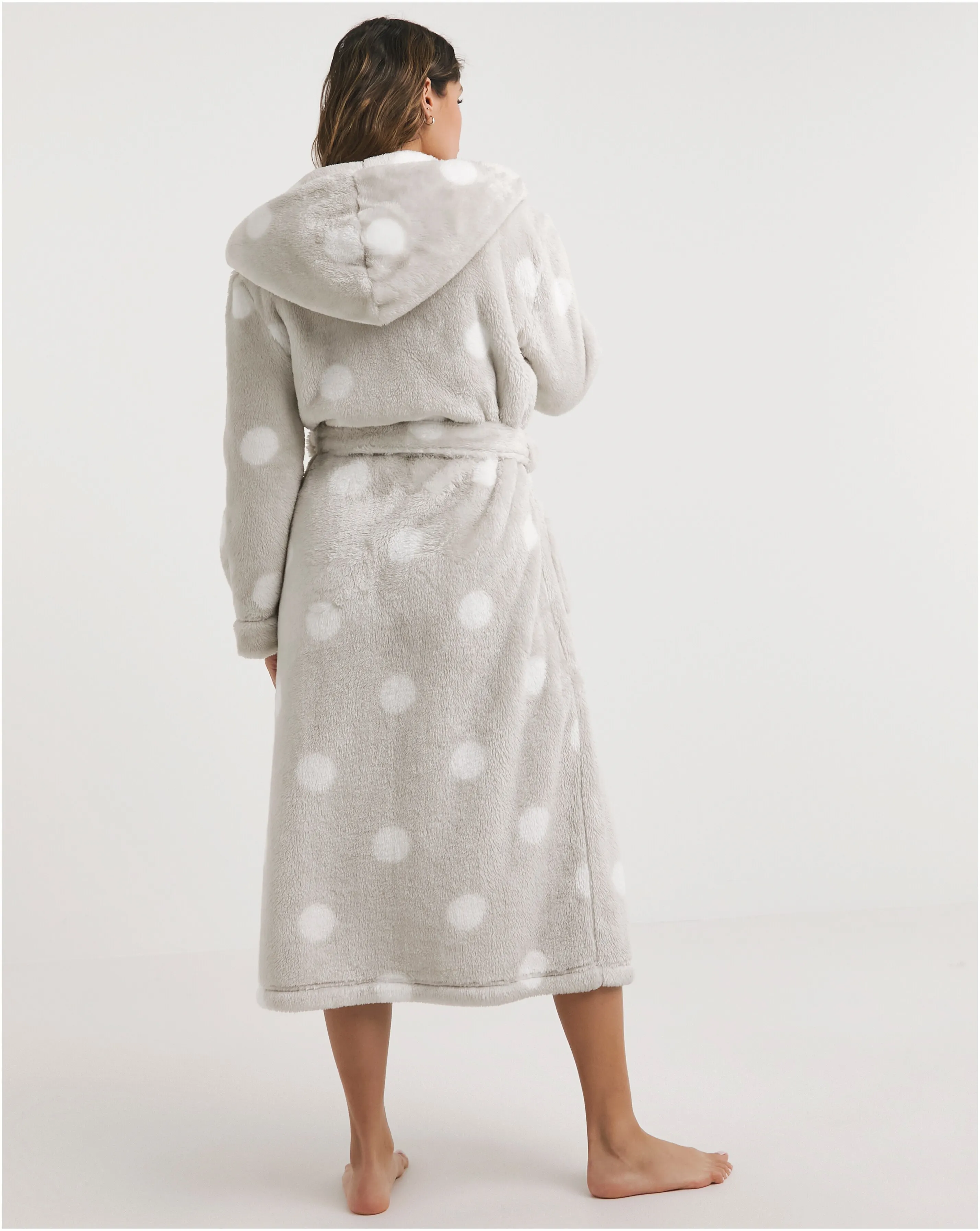 Pretty Secrets Fleece Maxi Dressing Gown