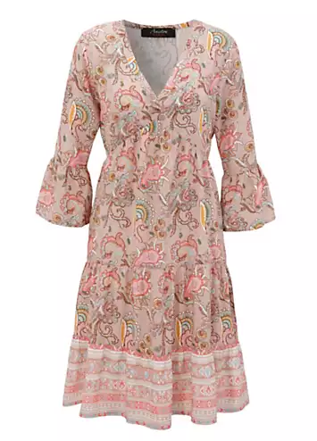 Print Tunic Dress by Aniston | Look Again