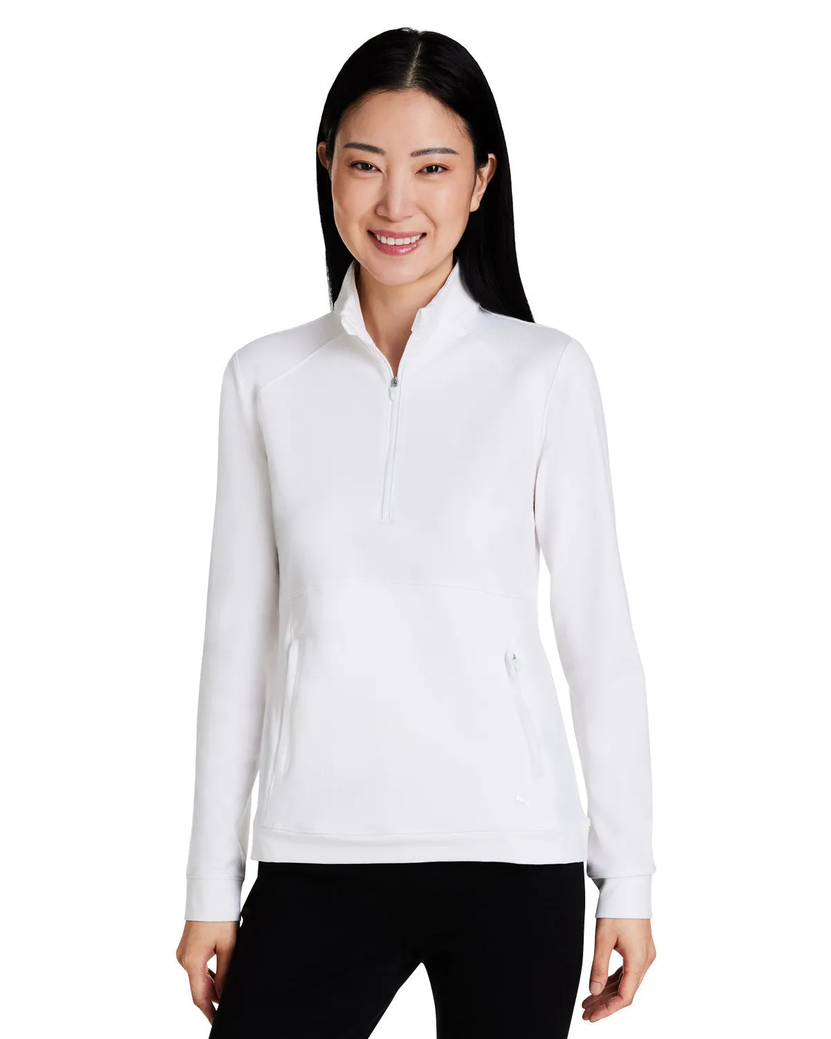 Puma Ladies Cloudspun Rockaway Quarter-Zip