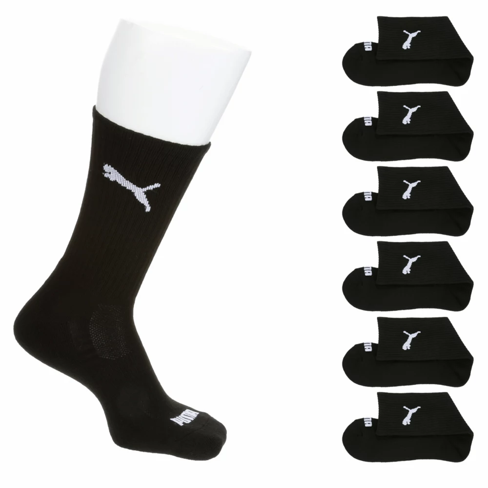 PUMA  MENS LARGE CREW SOCKS 6 PAIRS