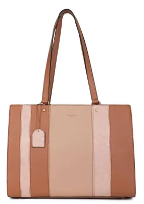 Shoulder bag with 2 peach handles \4020017\