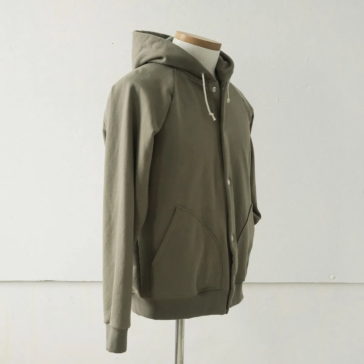 Snap Hoodie - Moss