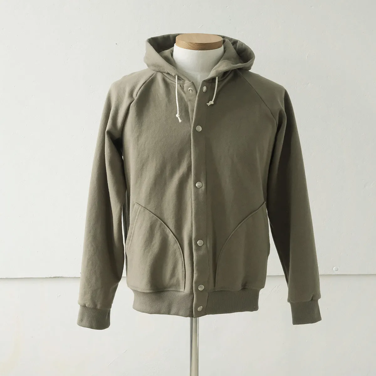 Snap Hoodie - Moss