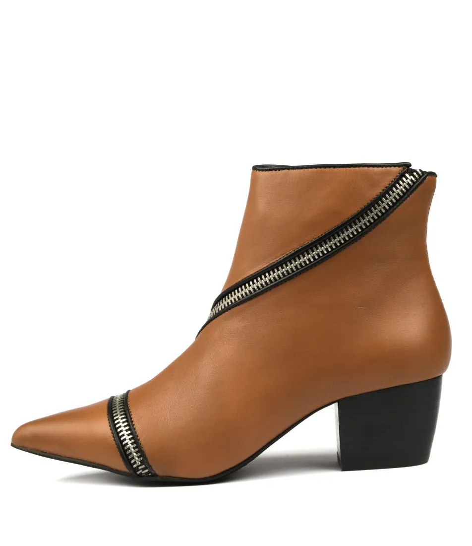 SOL SANA Diego Boot Caramel Leather