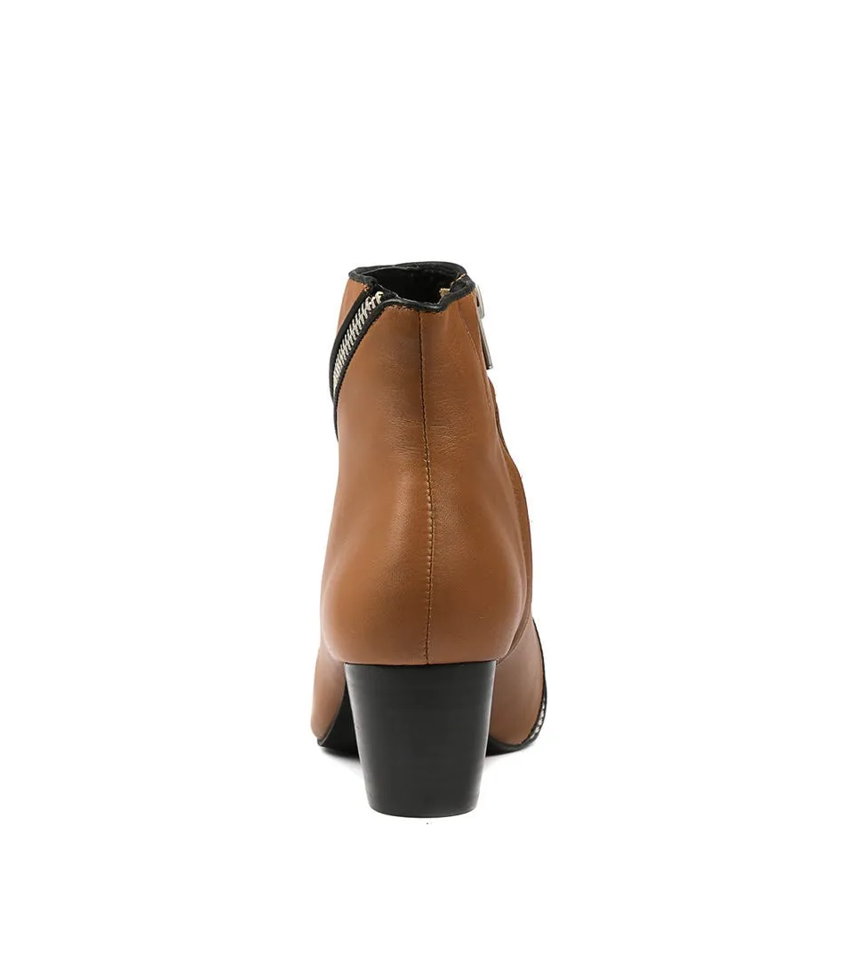 SOL SANA Diego Boot Caramel Leather