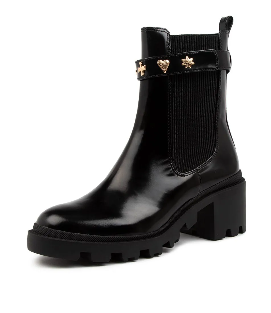 SOL SANA Oliver Boot Gloss Black