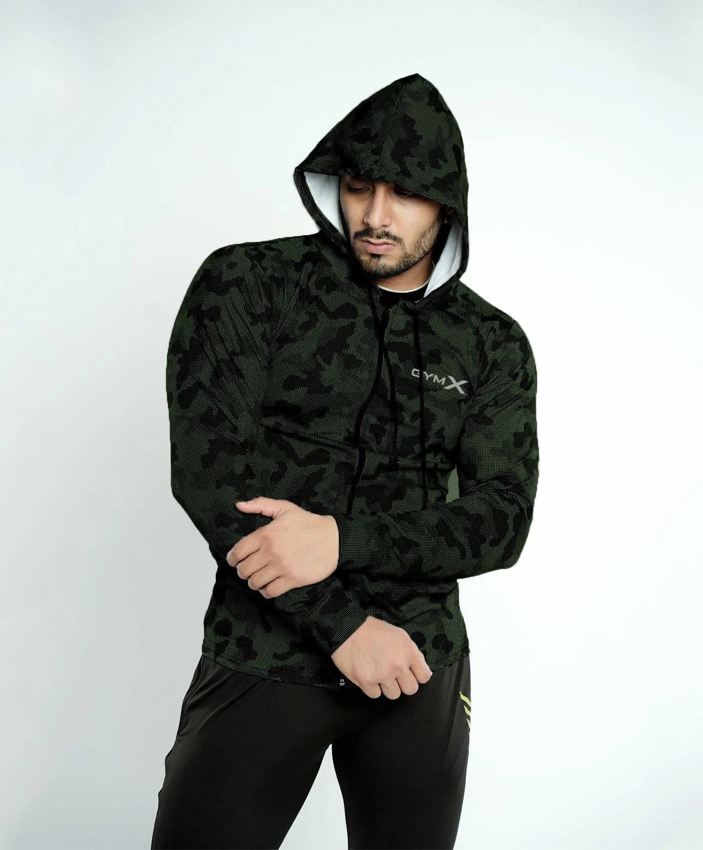 Stealth Green Camo Hoodie