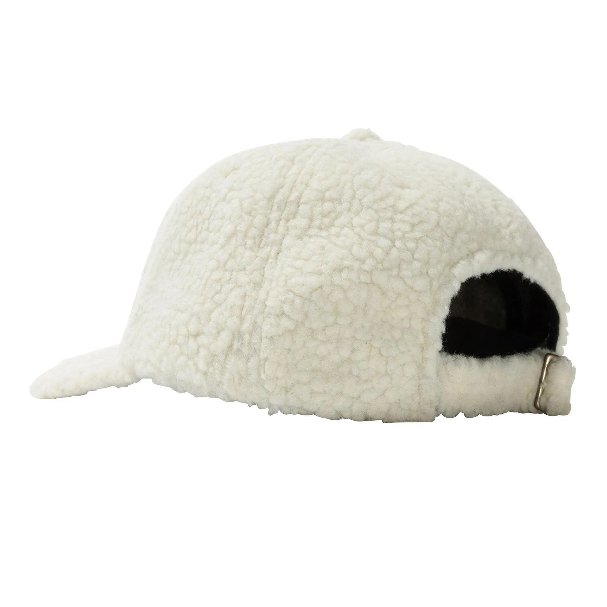 Stussy Sherpa Fleece Low Pro Cap Natural