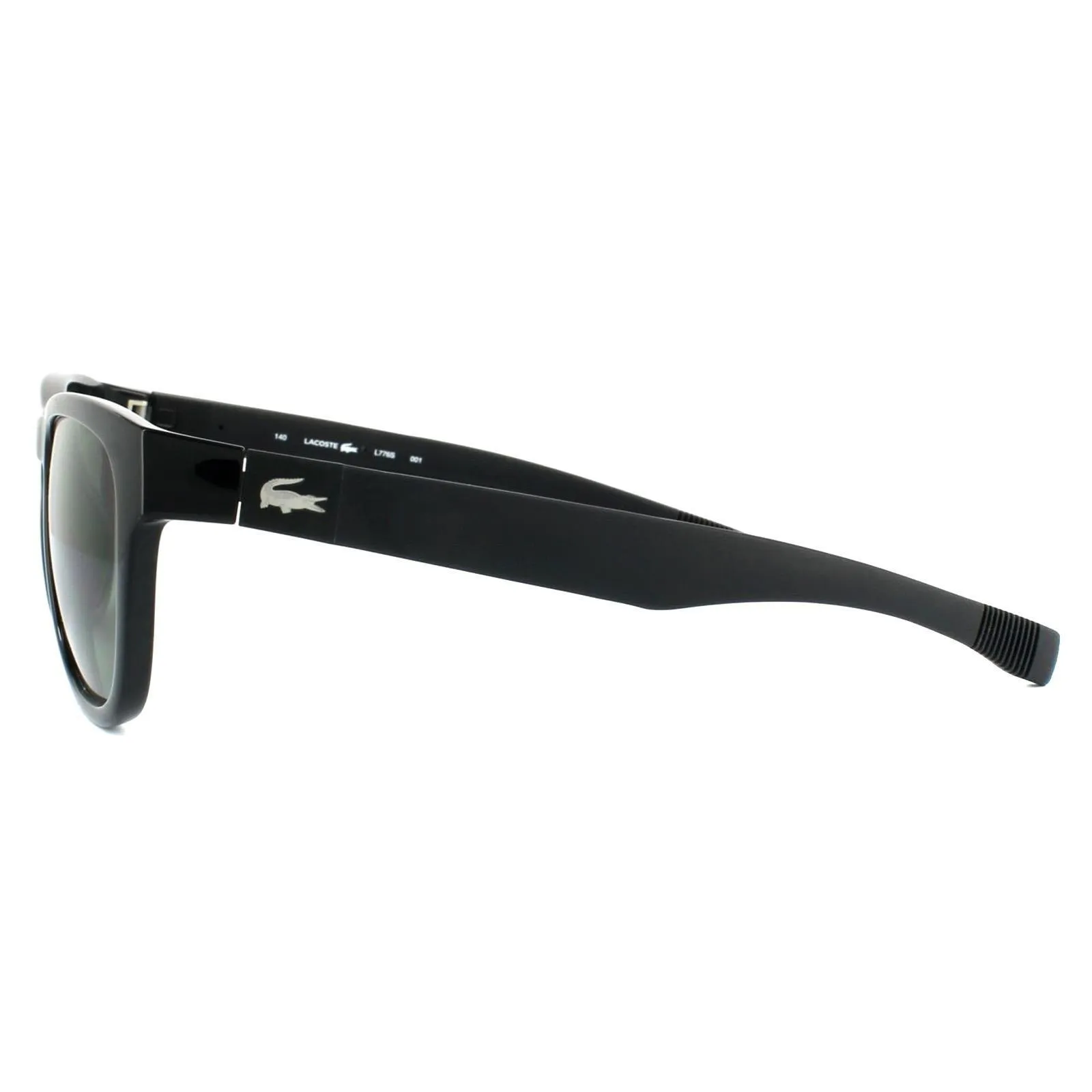 Sunglasses | Rectangle Unisex Black Green Sunglasses | Lacoste