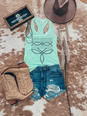 The Boot Stitch Tank (Mint)