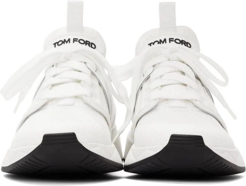 TOM FORD White Jago Sneakers