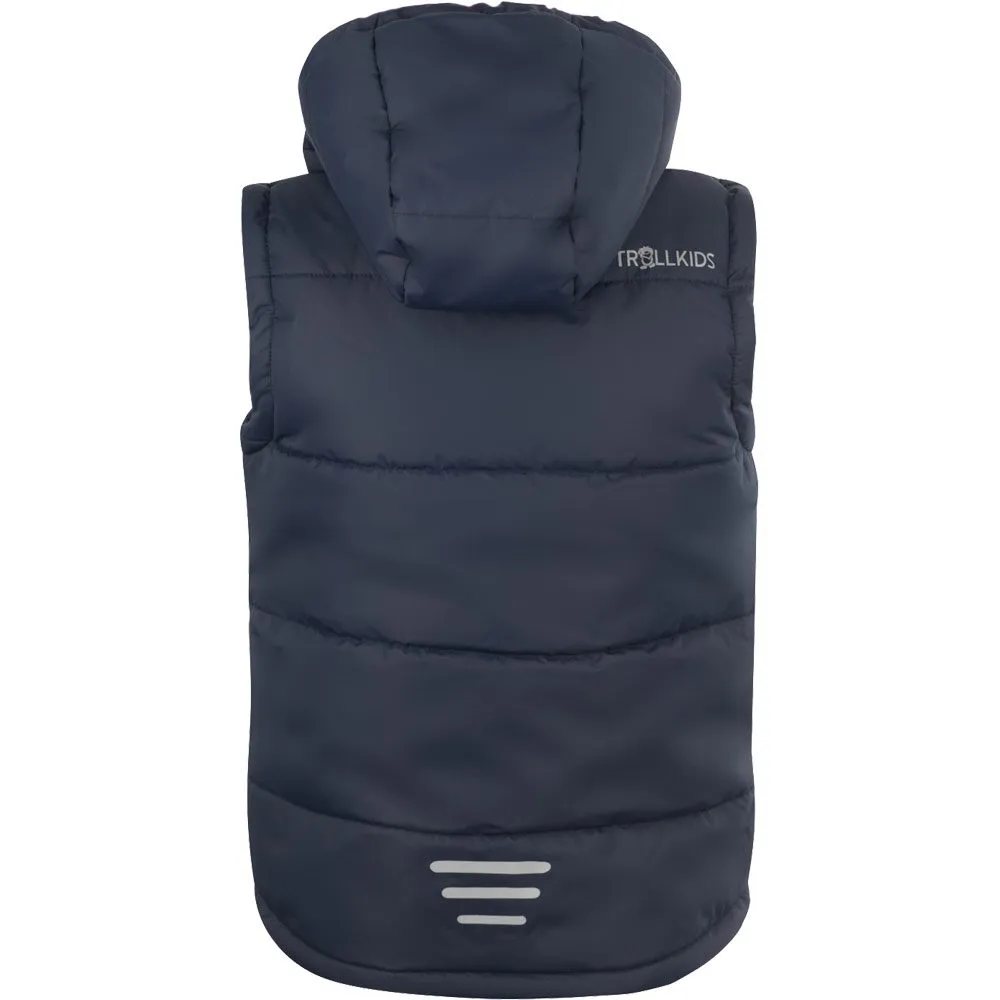 Trollkids - Narvik Vest Kids navy magenta