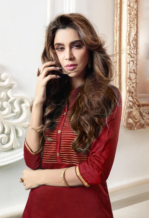 TUNIC HOUSE BRINGS KANIKA BEAUTIFUL SILK PATIYALA KURTI COLLECTION