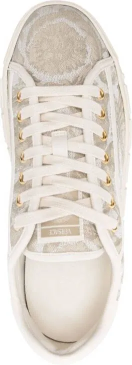 Versace Barocco Greca sneakers Neutrals