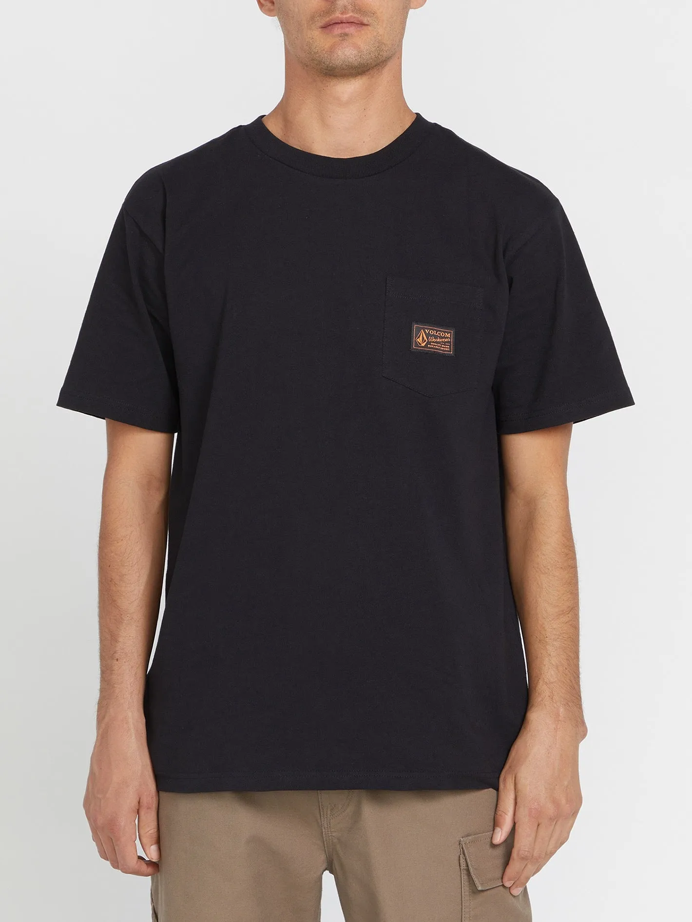 Volcom Workwear Certifico Short Sleeve Tee - Black