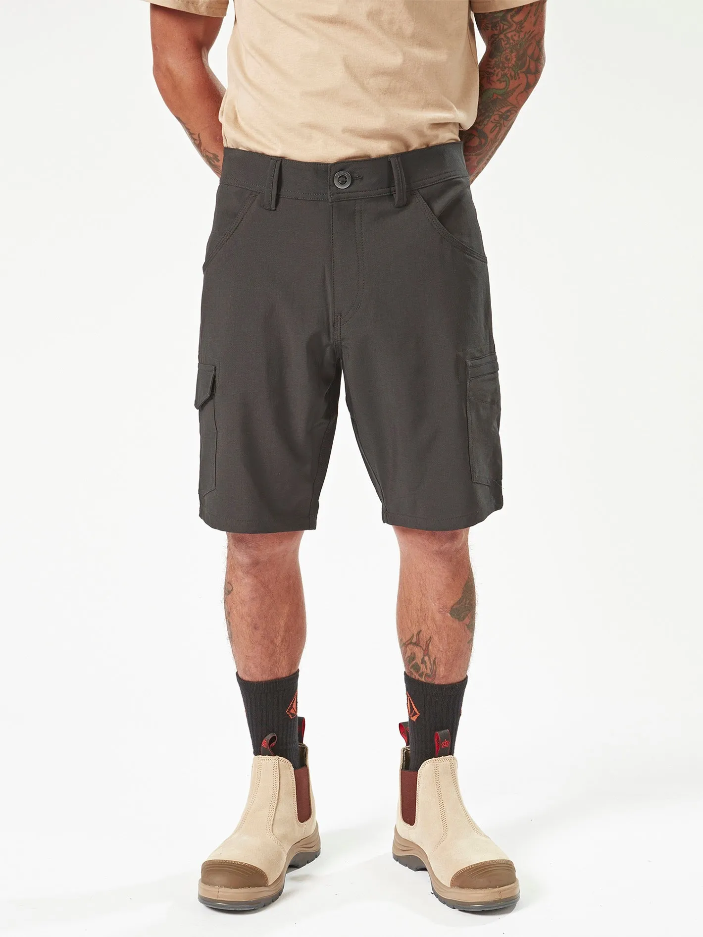 Volcom Workwear Slab Hybrid Shorts - Black