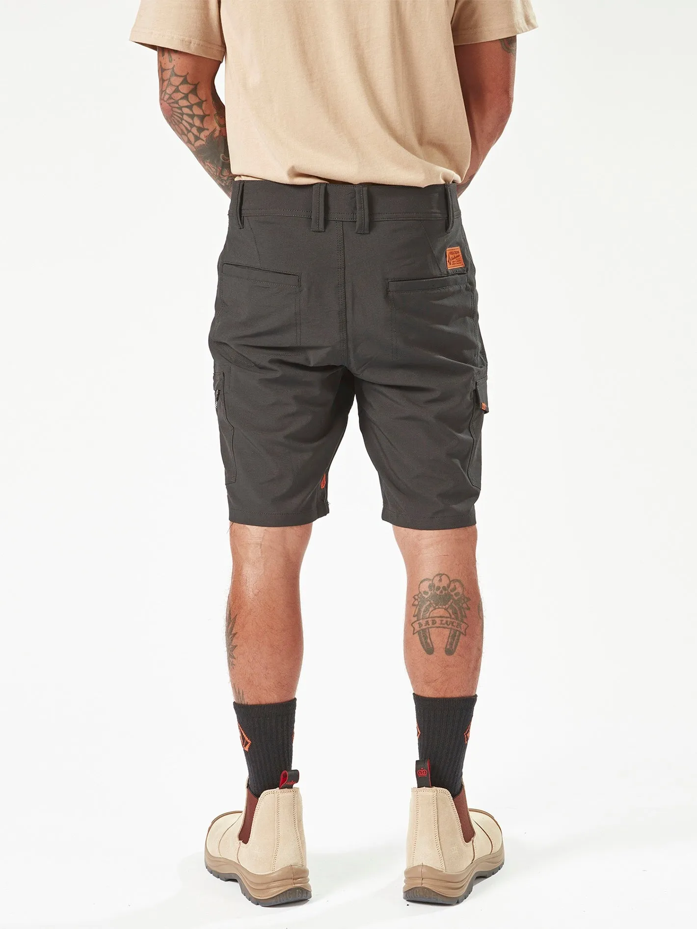 Volcom Workwear Slab Hybrid Shorts - Black