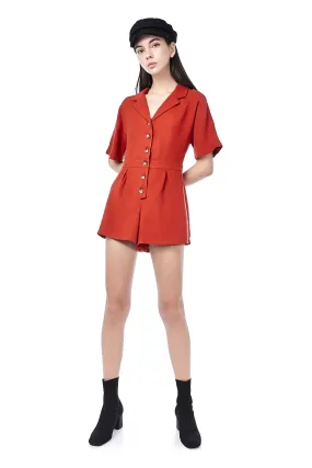 Wayne Shirt Romper