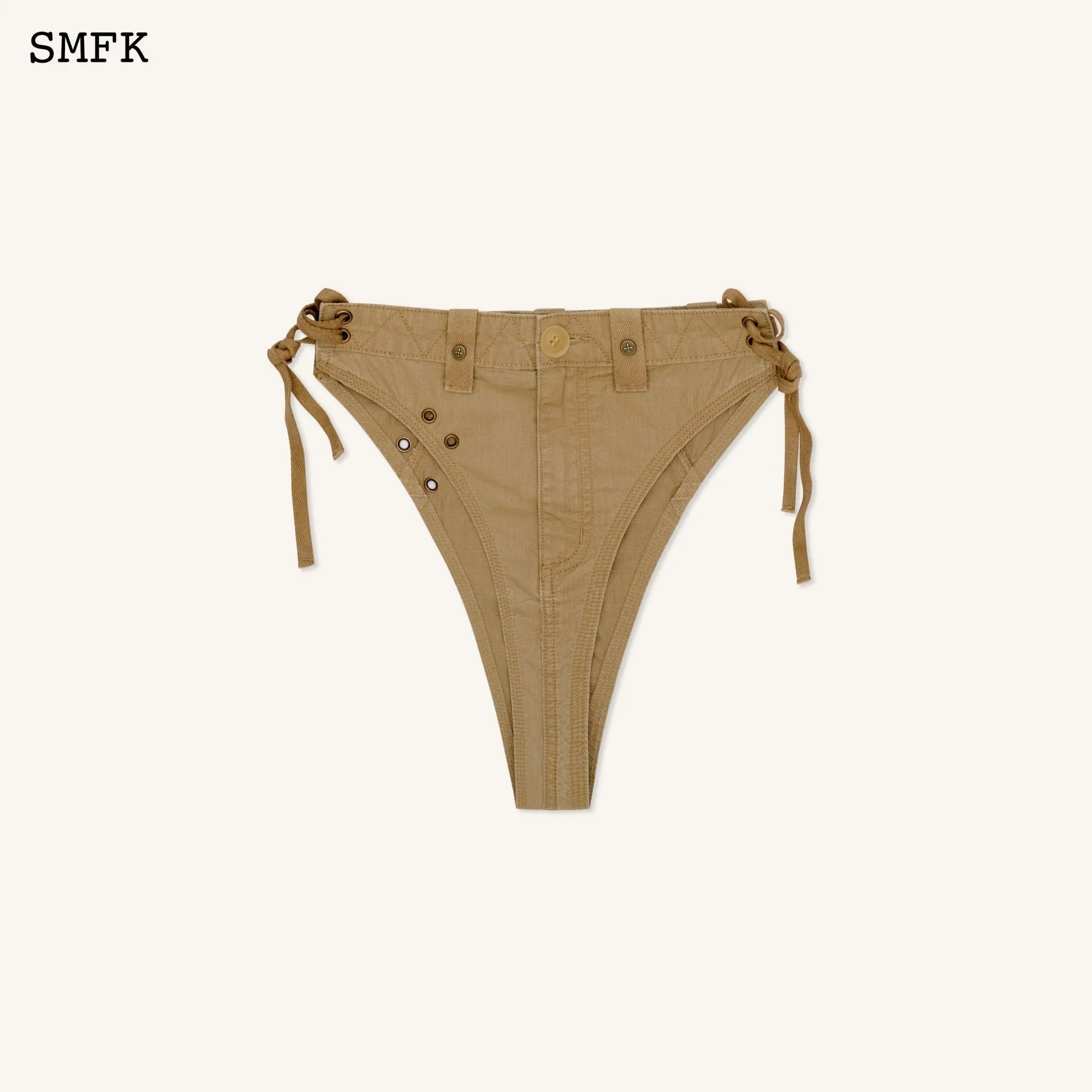 WildWorld Stray Workwear Style Bikini Wheat-