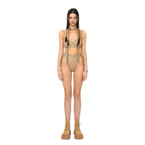 WildWorld Stray Workwear Style Bikini Wheat-