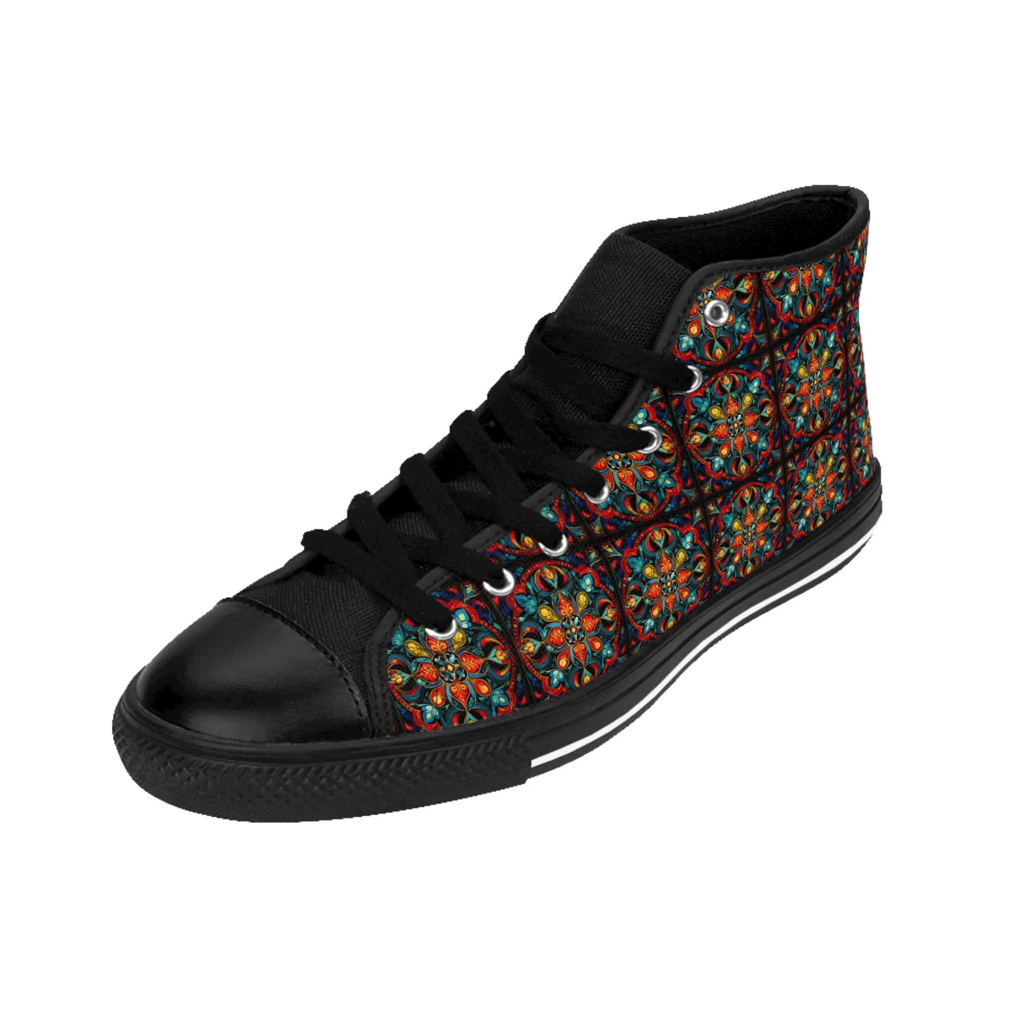 Women's Classic Contemporary High Sneakers. GB-000012Cff