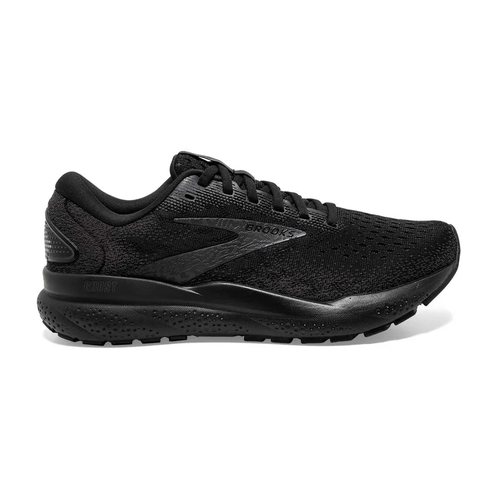 Women's Ghost 16 Running Shoe - Black/Black/Ebony - Regular (B)