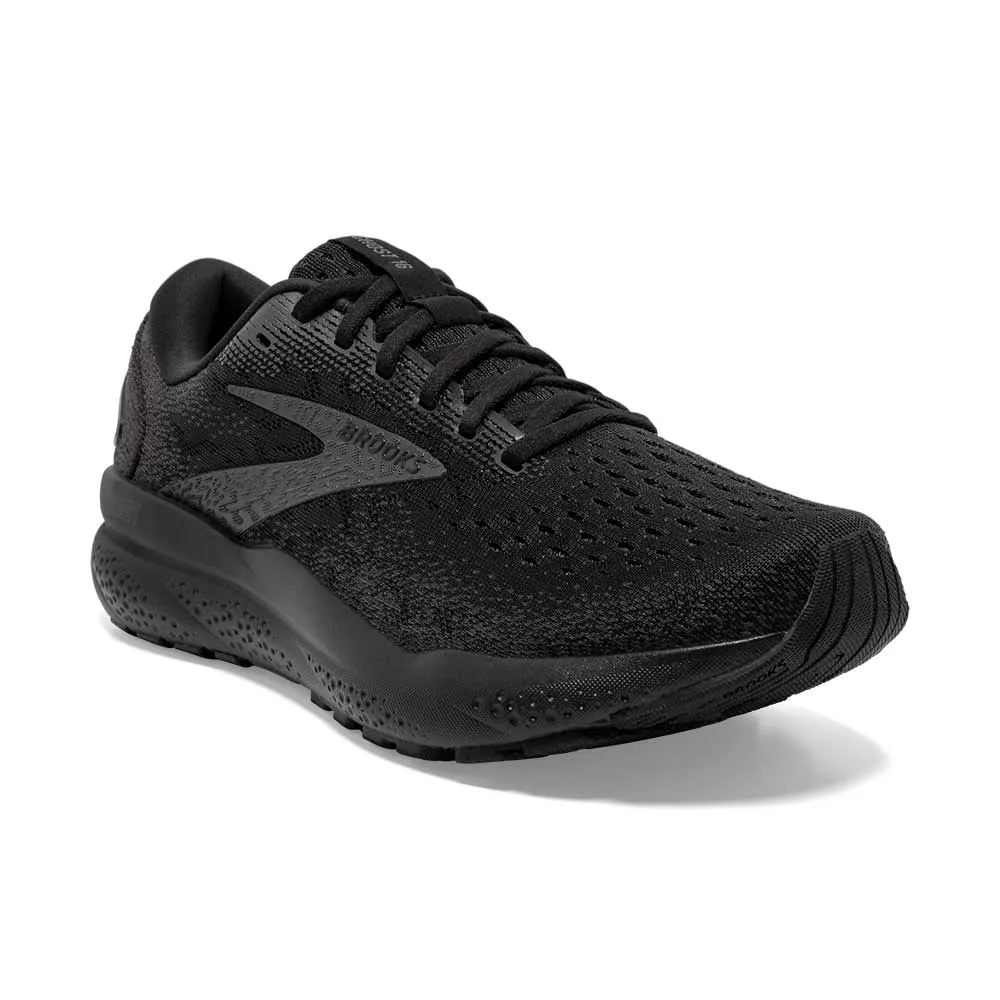 Women's Ghost 16 Running Shoe - Black/Black/Ebony - Regular (B)