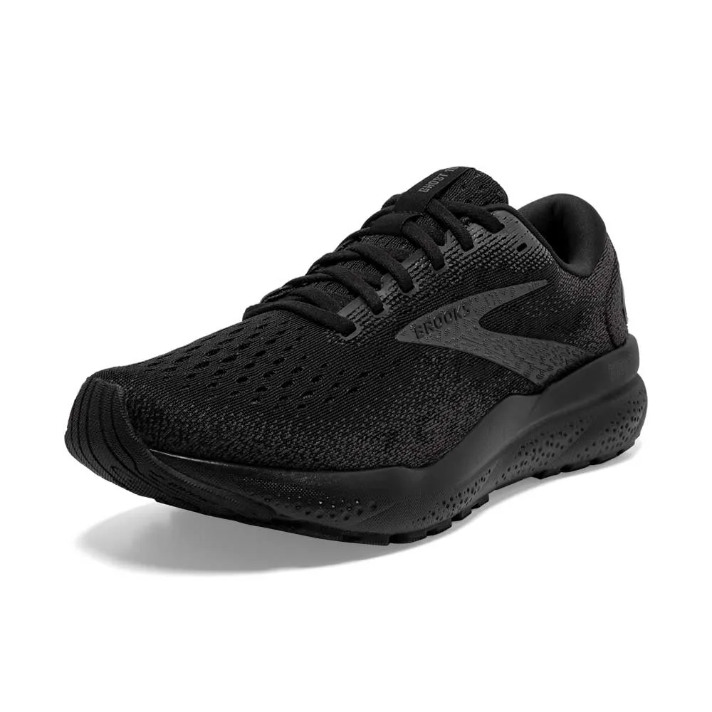 Women's Ghost 16 Running Shoe - Black/Black/Ebony - Regular (B)