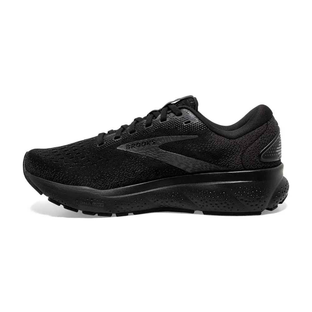 Women's Ghost 16 Running Shoe - Black/Black/Ebony - Regular (B)