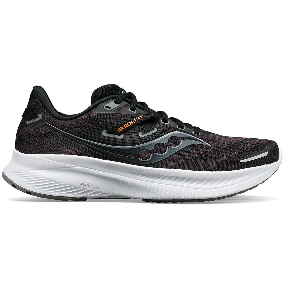 Women's Guide 16 Running Shoe - Black/White - Wide (D)