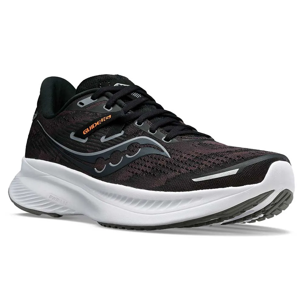 Women's Guide 16 Running Shoe - Black/White - Wide (D)