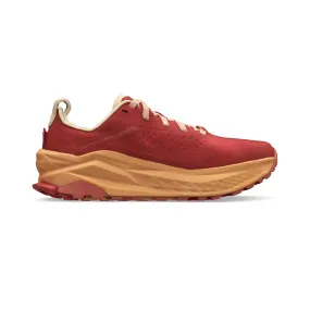 Women's Olympus 6 Trail Running Shoe - Red/Orange - Regular (B)