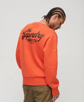 Workwear Trade Sweatshirt | Bright Orange Marle