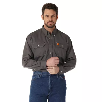 Wrangler Riggs Workwear FR Flame Resistant Work Shirt